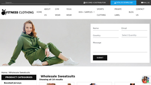 Fitness Clothing Manufacturer - Wholesale Sweatsuits