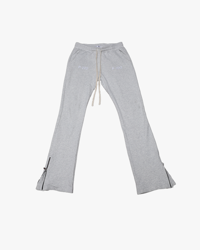 A stock image illustrating flare sweatpants blank concepts