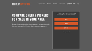 Forklift Inventory - Cherry Pickers