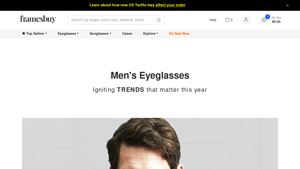 FramesBuy - Men's Eyeglasses Trends 2025