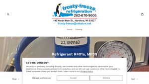 Frosty Freeze - R401a Refrigerant Products