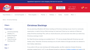 Funcarnival - Filled Christmas Stockings