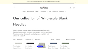 Gabe Clothing - Premium Blank Hoodies