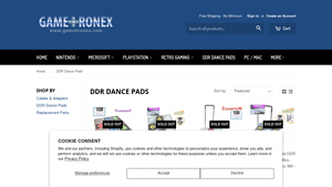 Gametronex - DDR Dance Pads