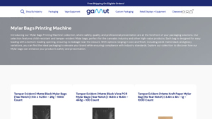Gamut Packaging - Tamper Evident Mylar Bags