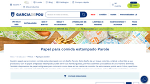 Garcia de Pou - Papel Divertido para Comida