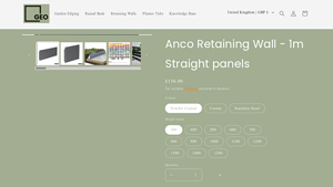 Anco - Retaining Wall Panels