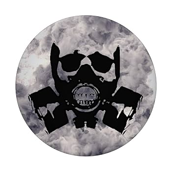 A stock image illustrating gas mask pot smoking concepts