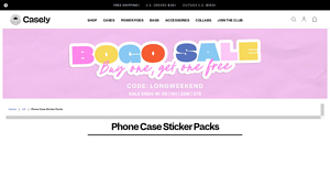 Casely - Phone Case Sticker Packs