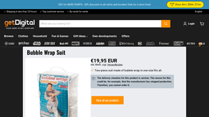 Get Digital - Bubble Wrap Suit