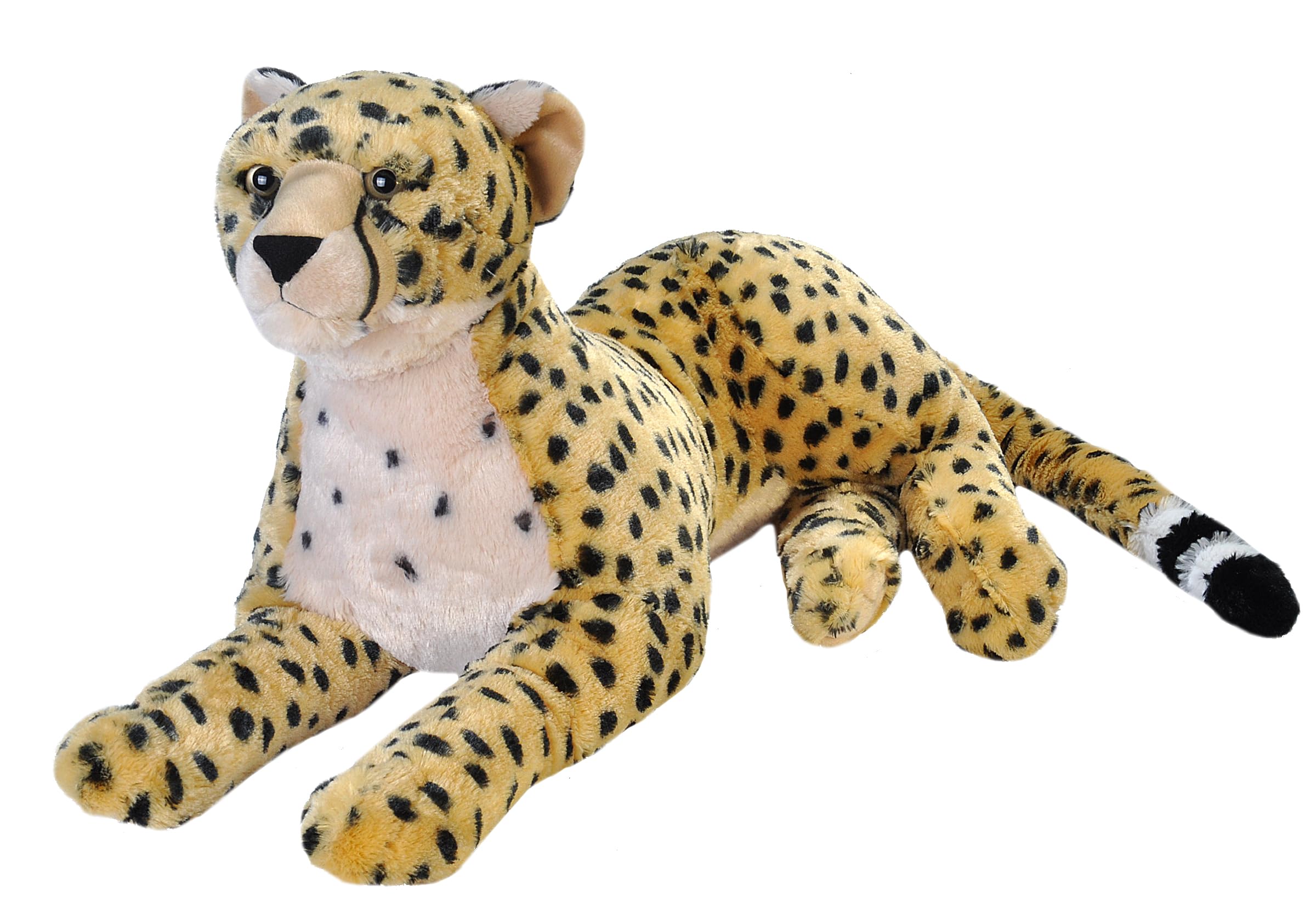 A stock image illustrating giant cheetah stuffed animal concepts