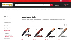 Gifts Infinity - Custom Wood Pocket Knives