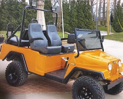 A stock image illustrating golf cart jeep body kit concepts