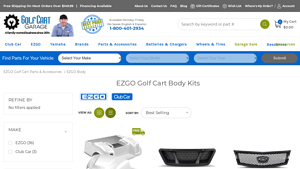 Golf Cart Garage - EZGO Body Kits
