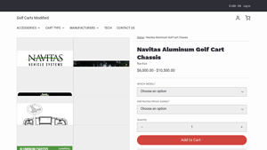 Navitas - Aluminum Golf Cart Chassis