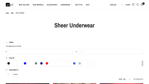 Good Devil - Men's Sheer Underwear Collection