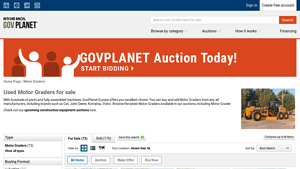 Motor Graders - Auction & Buy Options