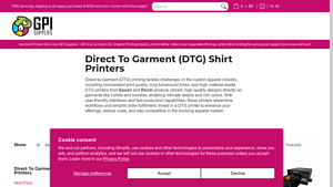 GPISupplies - DTG Printers
