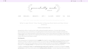 Gracefully Made - 925 Sterling Silver Jewelry
