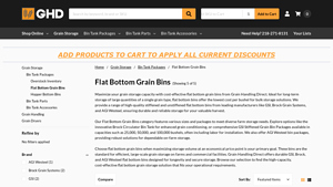 Grain Handling Direct - Flat Bottom Grain Bins