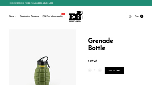 Grenade Company - Grenade Bottle