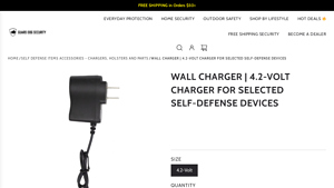 Guard Dog - Wall Charger for Self-Defense Devices