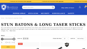 Guardian - Stun Batons & Long Taser Sticks