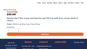Happy Does Bar - Yard Cup