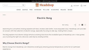 Headshop - Portable Electric Bong