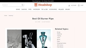 Headshop - Unique Oil Burners