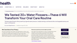 Health.com - Waterpik Aquarius Water Flosser