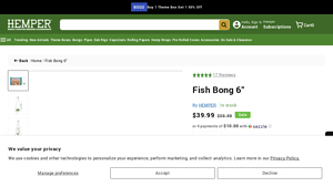 HEMPER - Fish Bong 6