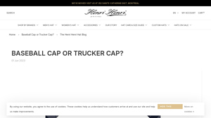Henri Henri - Baseball Caps