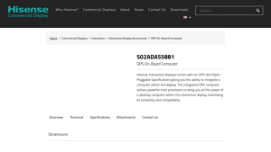 Hisense - OPS On-Board Computer