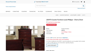 Coaster Furniture - Louis Philippe Chest