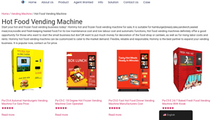 Hommy - Hot and Frozen Food Vending Machine
