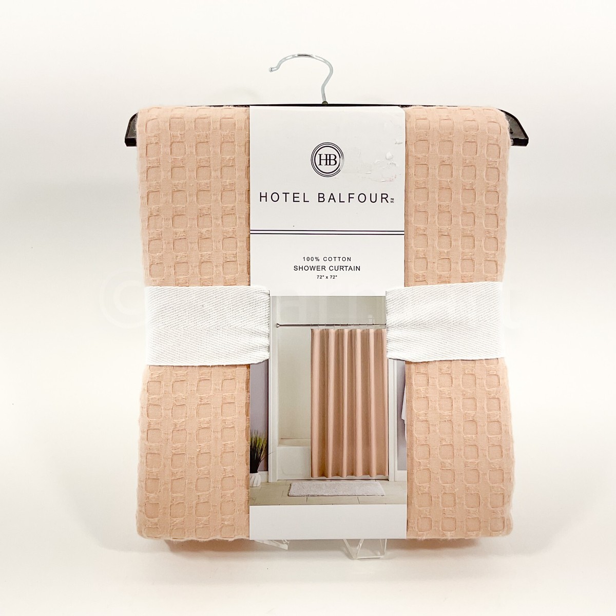 A stock image illustrating hotel balfour shower curtain concepts