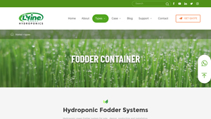 Hydroponics Factory - Automated Fodder Container System