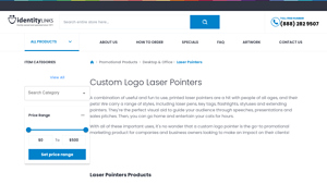 Identity Links - Customizable Laser Pointers