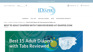 iDiaper - Tranquility ATN Disposable Brief