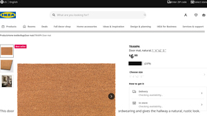 IKEA - TRAMPA Door Mat