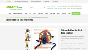 Iksonic - Silicone Rubber Gas Mask