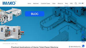 Imako Automation - Hemp Toilet Paper Machine