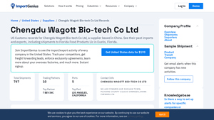 Import Genius - Tea Extracts & Japanese Knotweed Powder