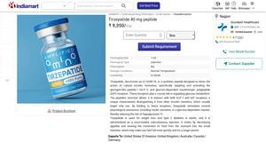 Tirzepatide - Weight Loss & Diabetes Injection