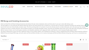 Inhalco - Rick and Morty Bongs and Smoking Accessories