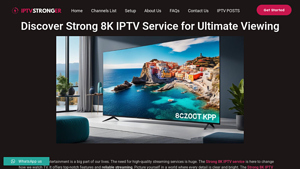 IPTV Stronger - 8K Ultra-HD Streaming Service