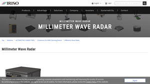 IRISO - Millimeter Wave Radar Connectors