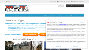 Iron Sleek - Backyard Ice Rink Kits