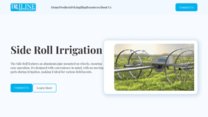 IRRILINE - Side Roll Irrigation System